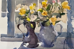 Pewter Vase
