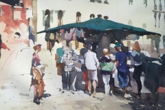 Bustling Venice